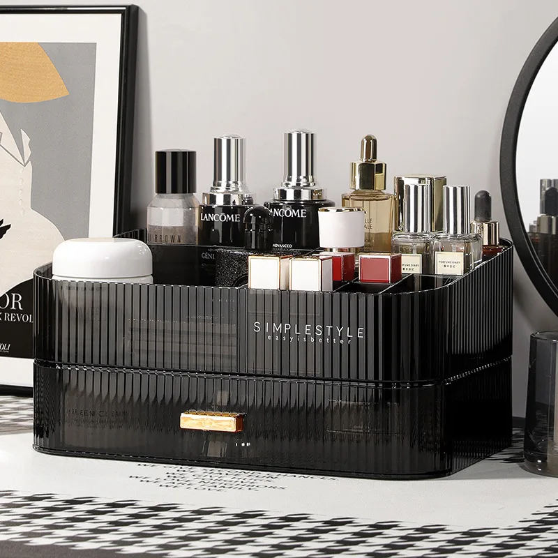 Desktop Acrylic-Style Drawer Organizer Box Stationery Cosmetics
