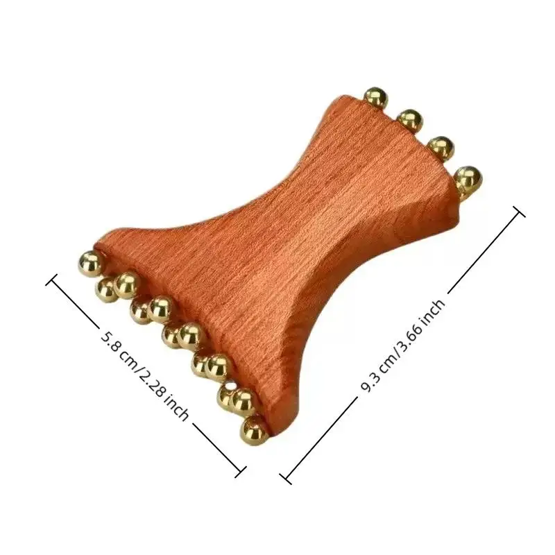 

Спаситель сияющей кожи – массажер для лица из натуральной меди и дерева для лимфатической детоксикации, уменьшения морщин и укрепления