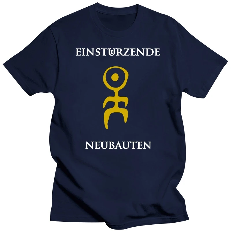 Hot Sale Fashion  2018 EINSTURZENDE NEUBAUTEN  LOGO BLIXA BARGELD COIL NEW BLACK T-SHIRT  Hip-Hop Tops Tees