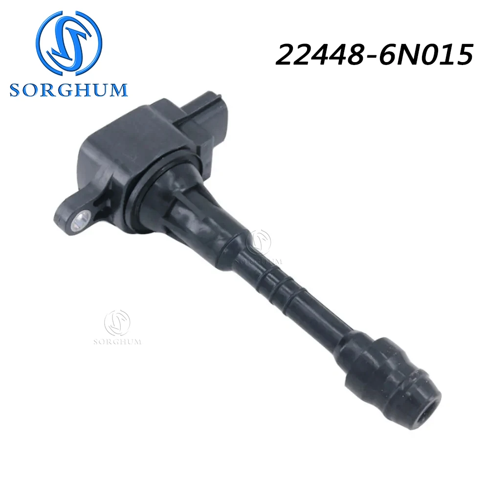 SORGHUM 22448-6N015 For Nissan Sentra 1.8 Almera N16 Primera P11 2001 2002 2006 Ignition Coil AIC-4004G 22448-6N011 Car Parts