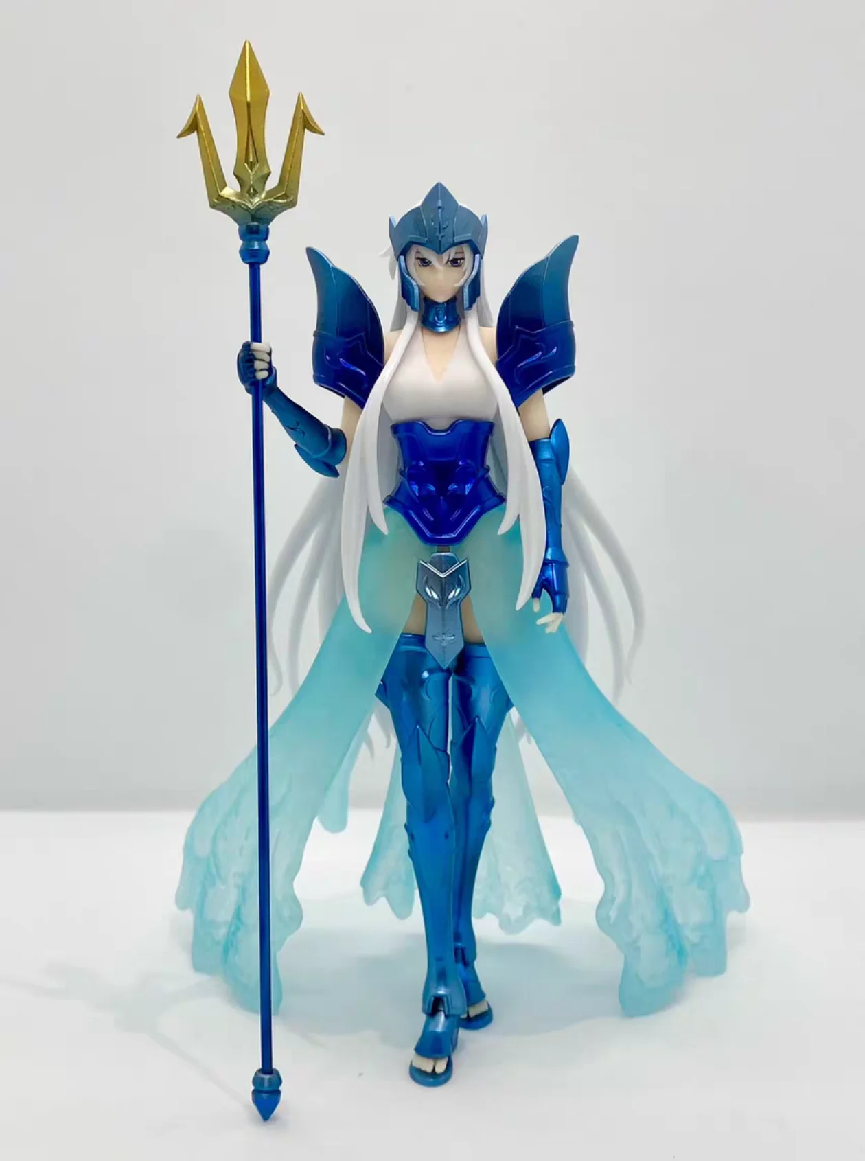 Saint Seiya The Lost Canvas Serafina the Female Sea Emperor Statue Tough Resin Model