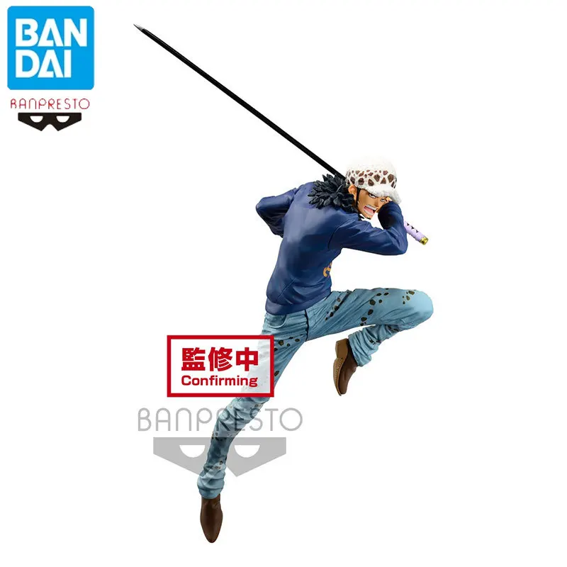 

Bandai Anime Banpresto ONE PIECE Trafalgar D.Water Law Exquisite craftsmanship Toys Action Figure Anime Figure Model HolidayGift