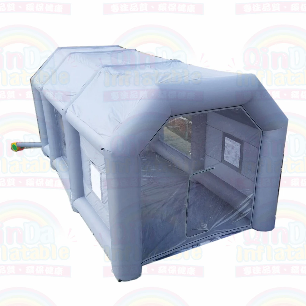 

Небольшая мобильная портативная автомобильная покрасочная камера, надувная палатка для покраски автомобилей