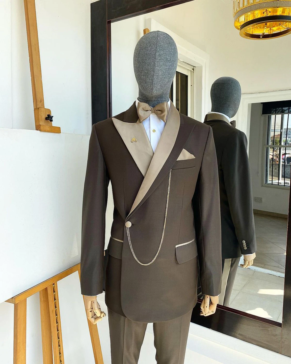 Abiti da sposa da uomo di moda 2 pezzi Set smoking da cappotto per blazer da uomo con risvolto con visiera Giacca da ufficio aziendale con pantaloni