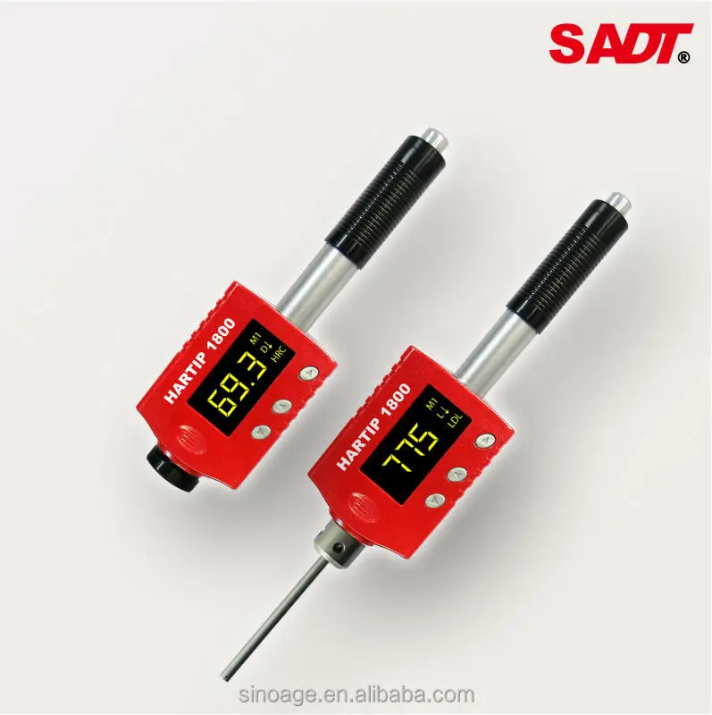 Portable Digital Metal Hardness Tester HARTIP1800 With 10 Type Of Language For Choice