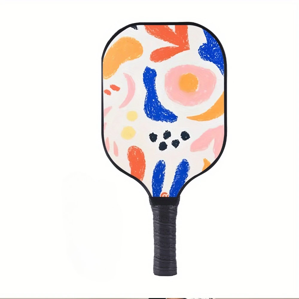 

Ракетка для пиклбола (1 шт.) с сумкой для переноски, из стекловолокна, легкая, с сотовым сердечником, нескользящая рукоятка, для тренировок на открытом воздухе