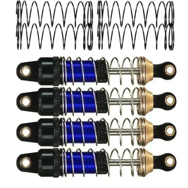 

4 шт. RC амортизатор алюминиевые передние и задние амортизаторы для Trxs 1/18 4WD TRX4M обновленные детали