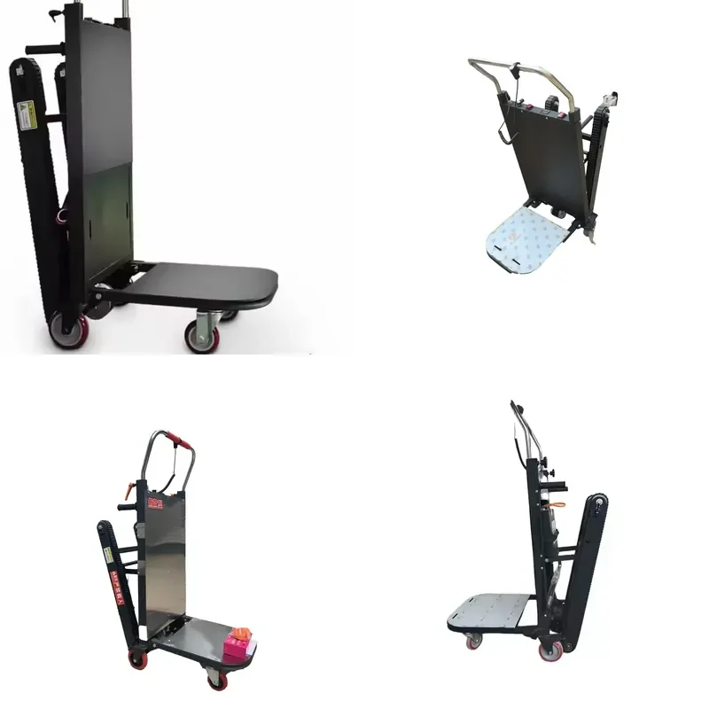 High Quality Electric Crawler-Type Stair Climbing Machine for Foldable Steel Platform 260-400KG Capacity Material Handling