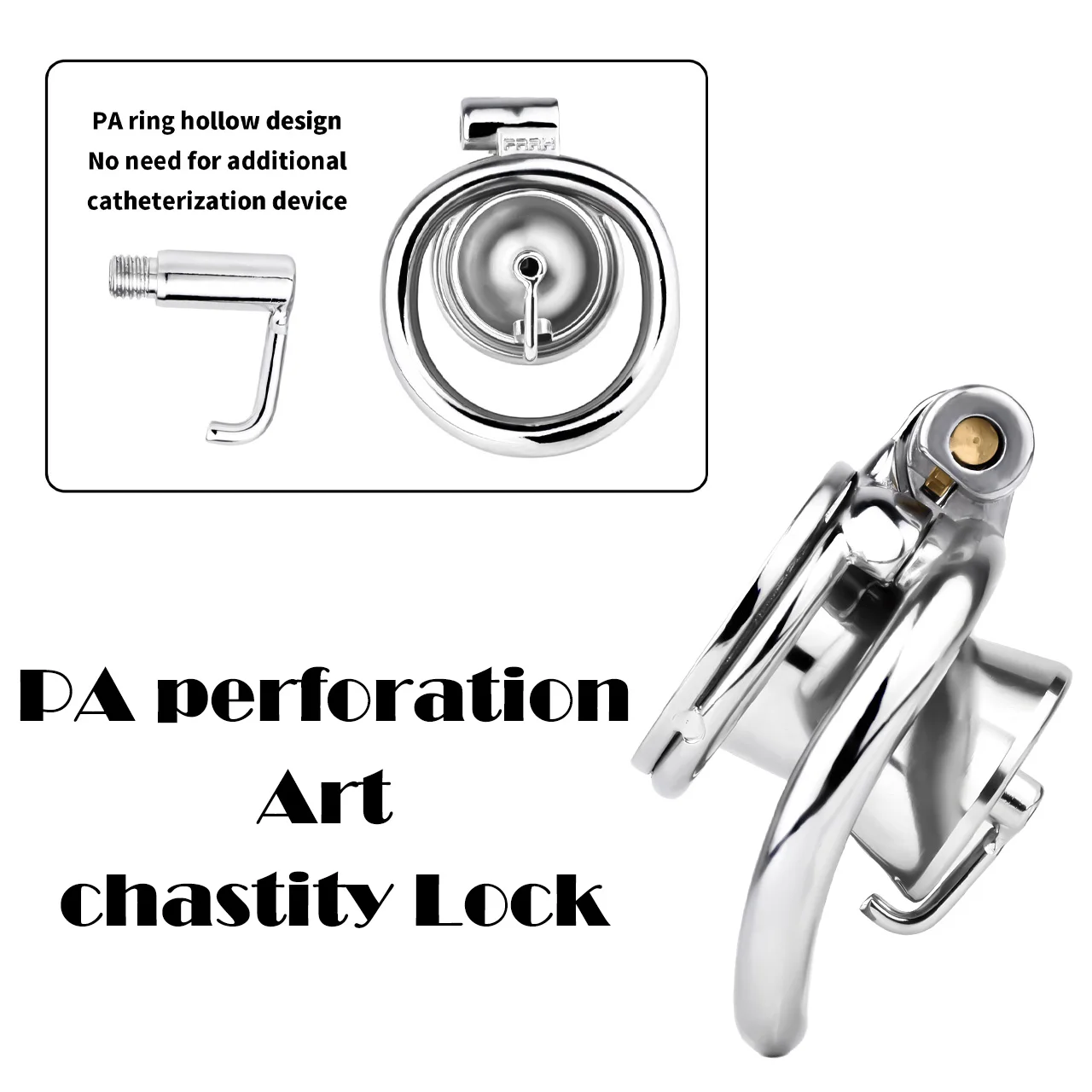 Male Chastity Belt&Piercing Glans Lock Urethra Ultimate Metal Cock Cage Sex For Sissy Toys Men Femdom Penis Rings пояс верности