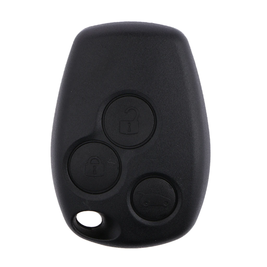 3-button Car Keyless Entry Remote Key Case Fob Shell Cover Replacement for Key