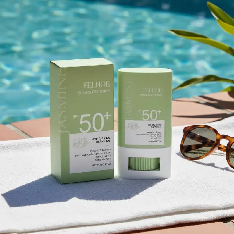 Rose SPF 50 Sunscreen Cream for Face Oil Control Lightweight Moisturizing Brightening Waterproof for City Travel