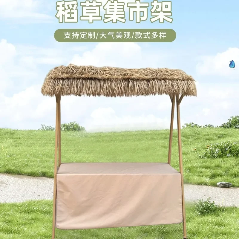 For Market Stall Display Stand Night Market Cart Movable Foldable Promotion Booth Portable Vendor Table Outdoor Street Fair
