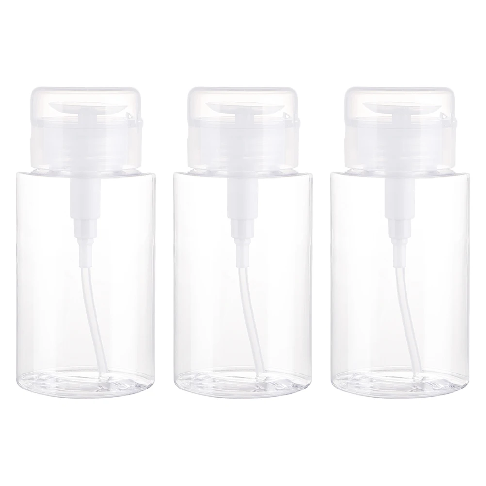 

3 pcs Press Pump Bottle Empty Dispense Bottles Leak Proof Travel Use Subpackaging Lotion Container Disinfecting