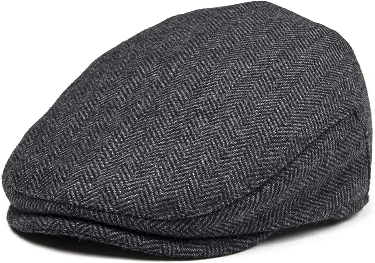 2-5 Years Old Kids Wool Tweed Flat Cap Herringbone Boy Girl Newsboy Caps Infant Toddler Child Youth Beret Hat Ivy Gatsby Cap