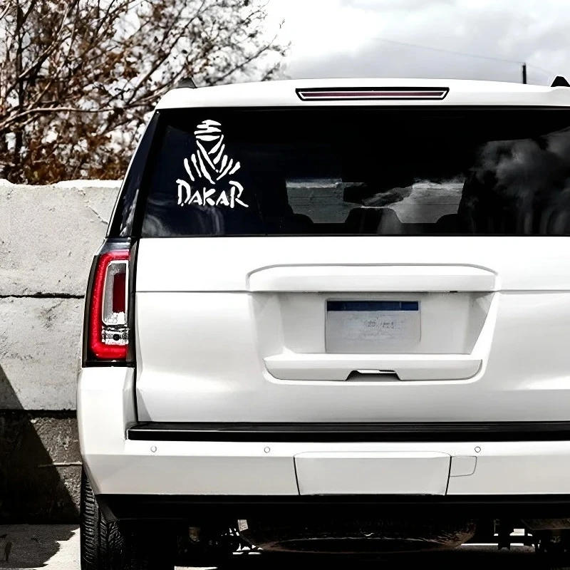 1PC For Dakar Motorcycle Reflective Stickers Personalized Windshield Decals For Bike Body Decoration And Modification view 5