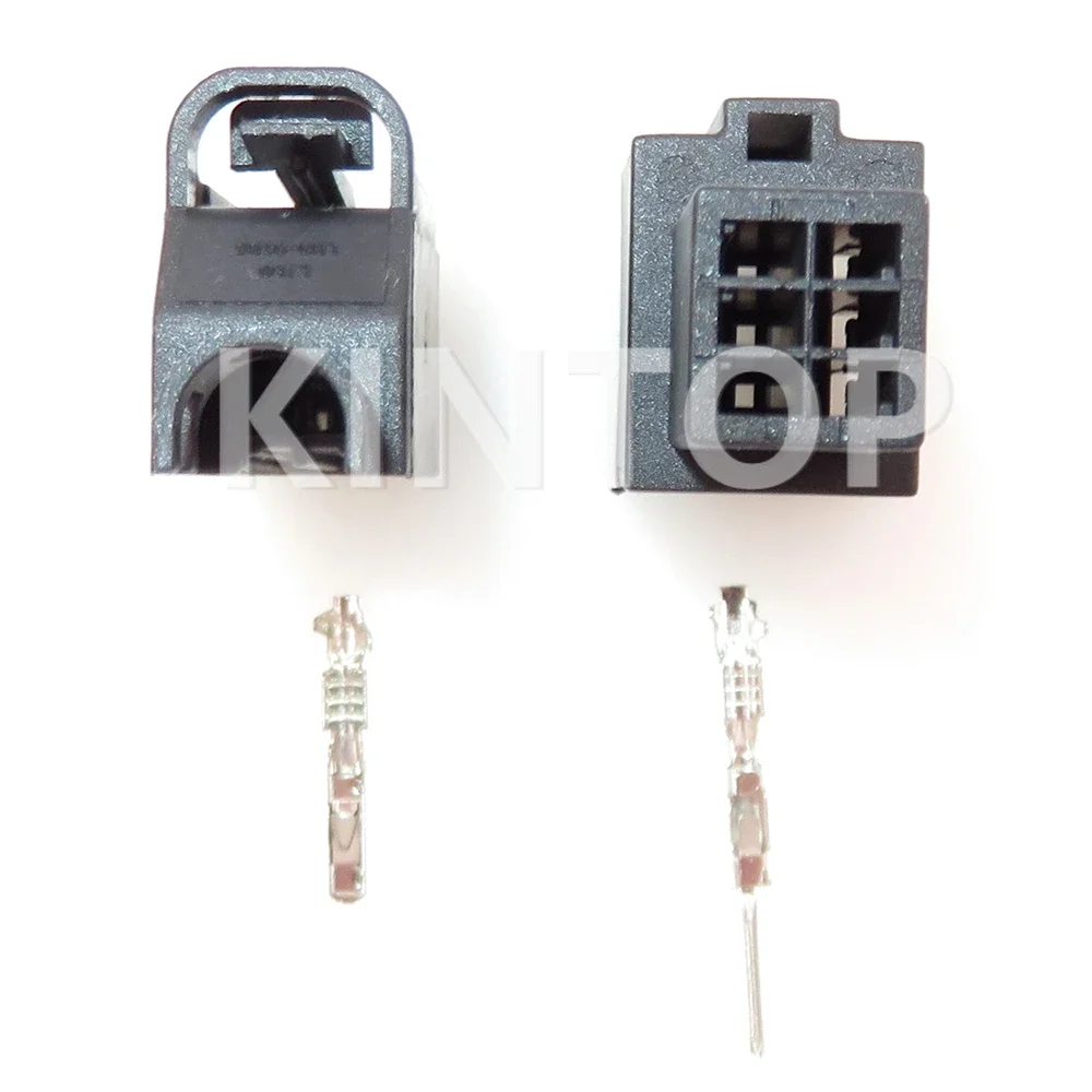 1 комплект, 6-контактная автомобильная незапечатанная вилка 1534121 -1 4D 0971636   Автоматическая сигнализация давления в шинах, электрический кабель, розетка переменного тока в сборе для VW Audi