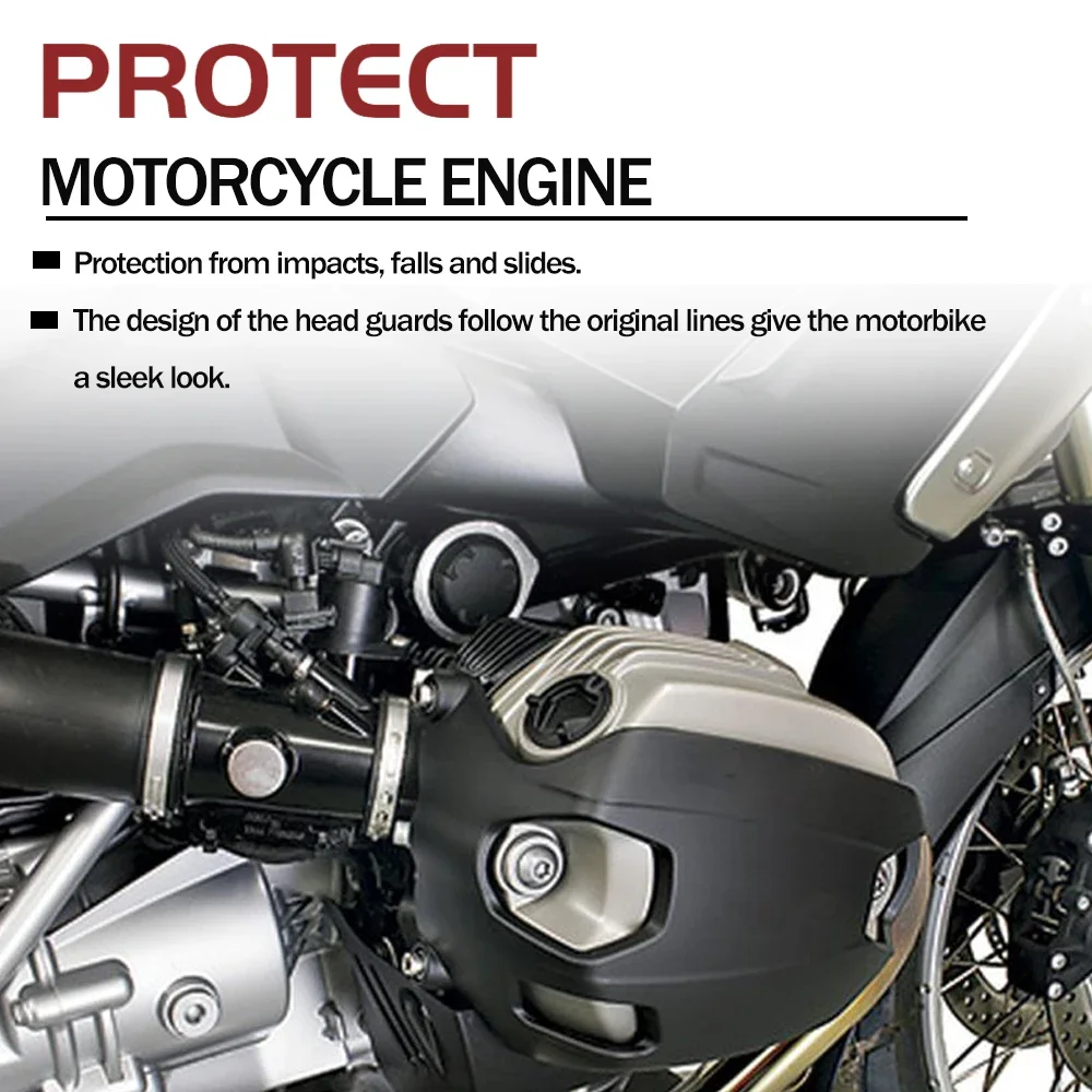 Moto Cylinder Guard Engine Cover Side Protector For BMW RnineT Scrambler R9T Pure Racer 2014-2020 R 1200 GS R1200 ADV 2010-2012