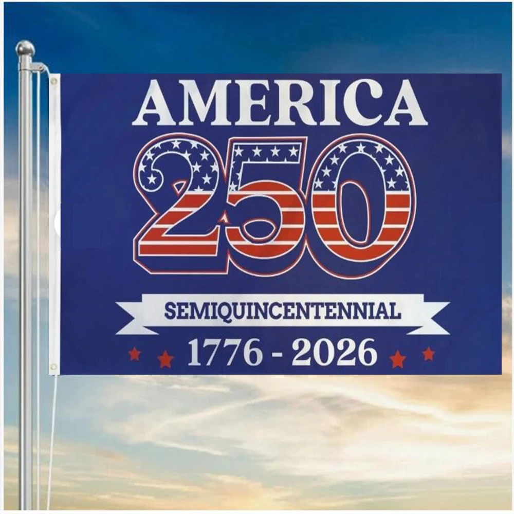 Custom banner of 3x5 feet United States 250th Anniversary Flag 1776-2026