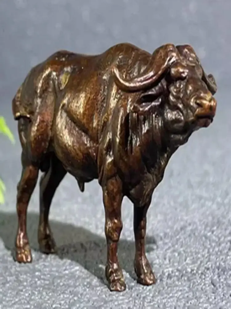 Farm animals, cows animal water buffalo ox cattle ornaments Decoration Water Buffalo Lucky Zodiac Ox Living Room