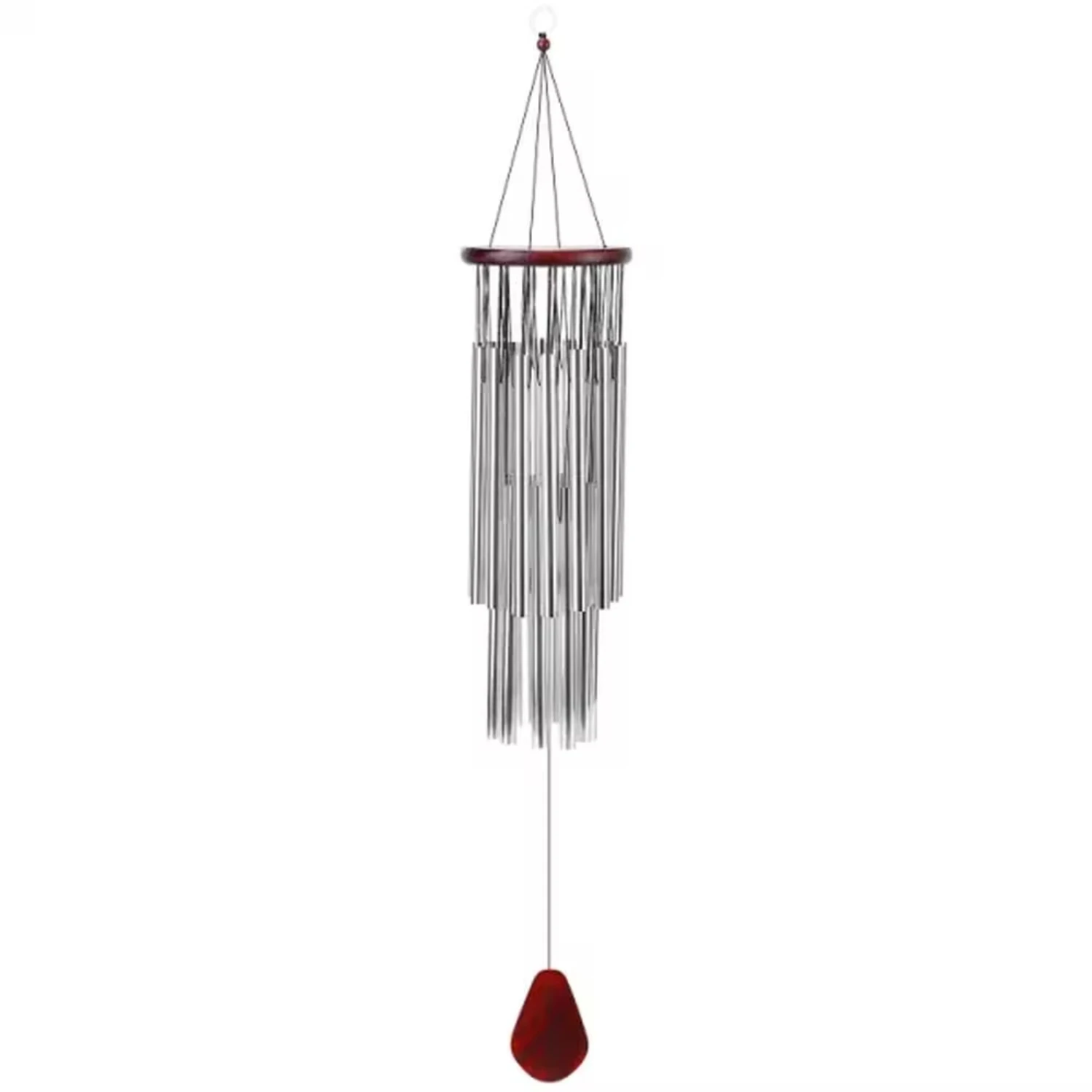 

27 Tubes 36in Wind Chimes Indoor Outdoor Smooth Melodic Tones Wind Chime Ornament