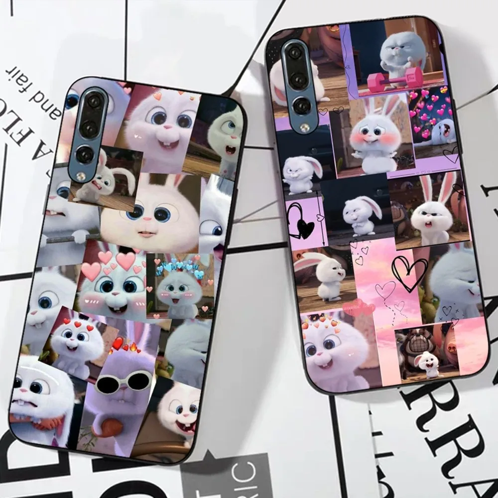 Cartoon Cute Anime R-Rabbit Phone Case For Huawei P 8 9 10 20 30 40 50 Pro Lite Psmart Honor 10 lite 70 Mate 20lite