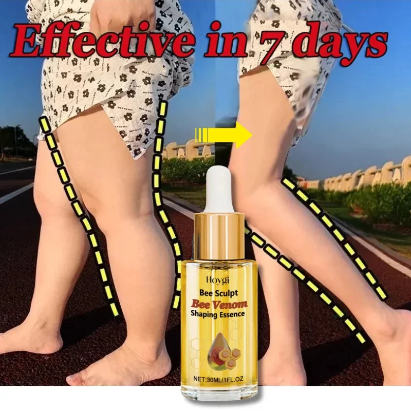 

Bee Venom Shaping Oil Firming Lifting Body Skin Anti Cellulite Fat Burning Weight Loss Improve Sagging Thin Leg Massage Oil