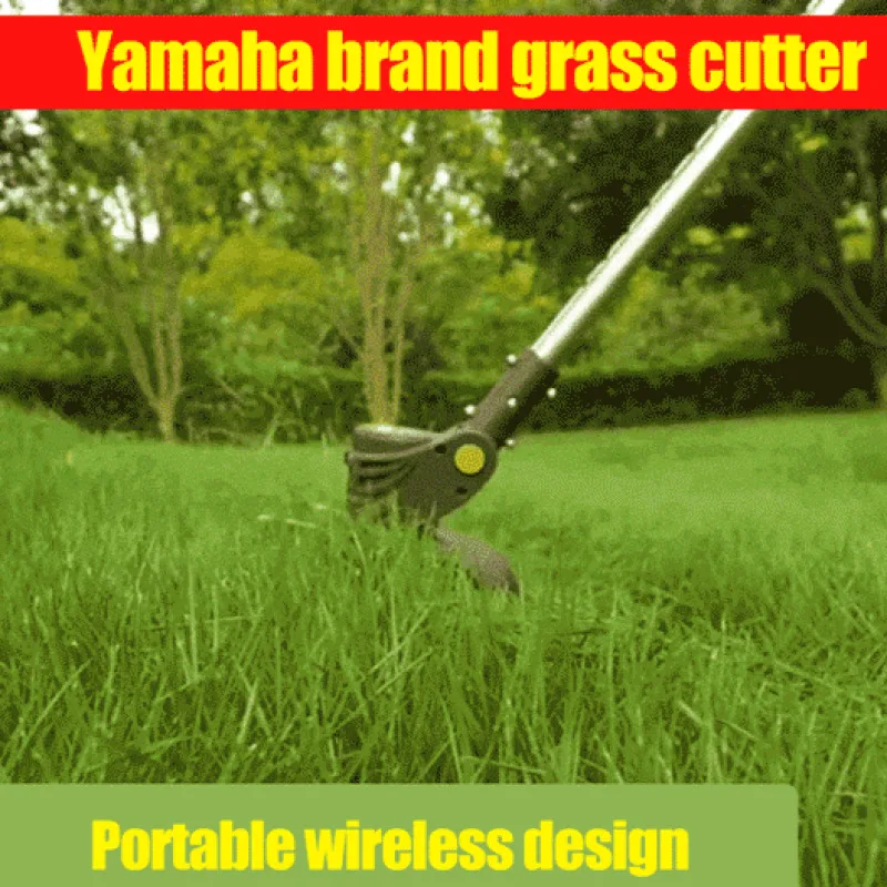 Multifunctional Small Handheld Electric Lawn Mower Lithium Battery Weeder For Garden Grass Cutting And Soil Tilling