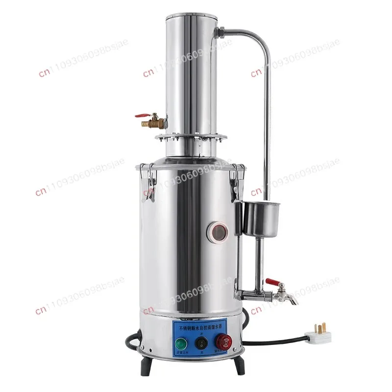 3L/5L Lab Pure Water Distiller Electric Stainless Moonshine Small Distiller Laboratory Chemistry Distilled Water Machine 220V
