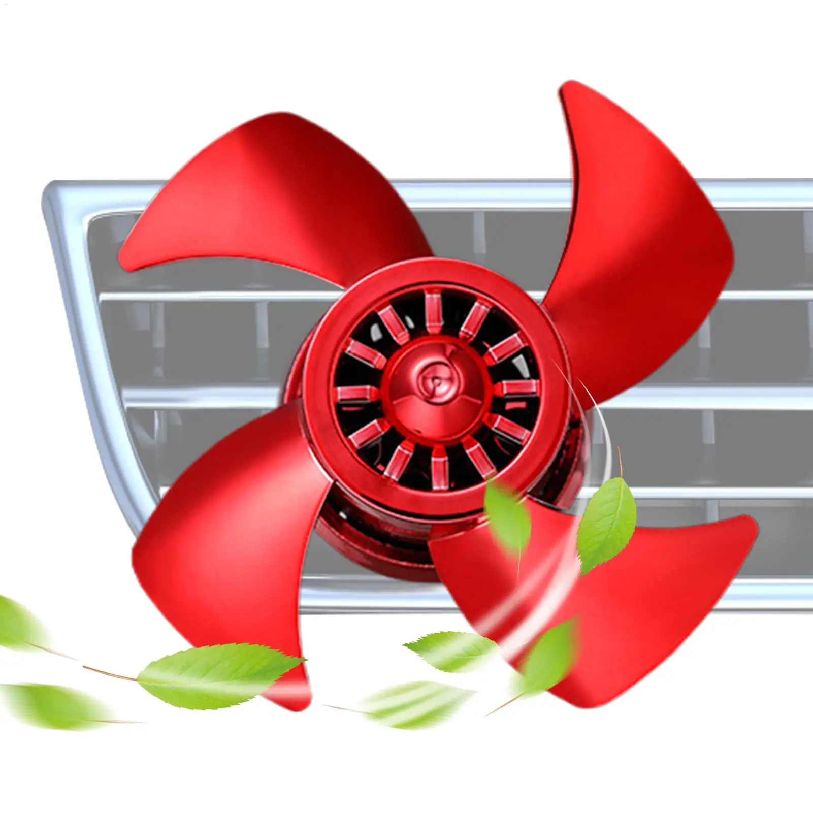 Long Lasting Car Air Freshener Vent Clip Quiet Fan Diffuser For Trucks Bedroom Office Living Room Spa Yoga Meditation Gift