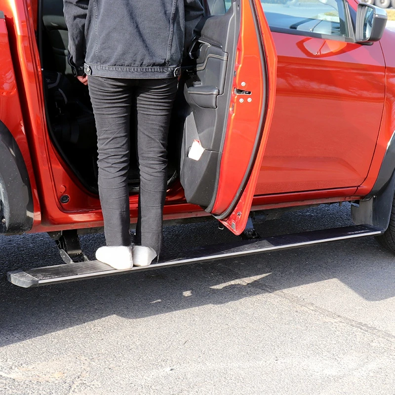 High Quality Replacement Heavy Duty 4x4 Off-Road Electric Retractable Running Board For 1500 Hilux Tundra Tacoma