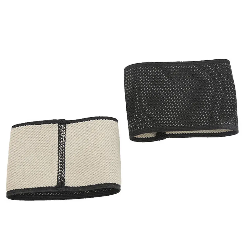 2Pair Foot Brace Elastic Compression Support Sleeve for Basketball Football Baseball Volleyball Tennis Yoga Warm Sweat Absorbing