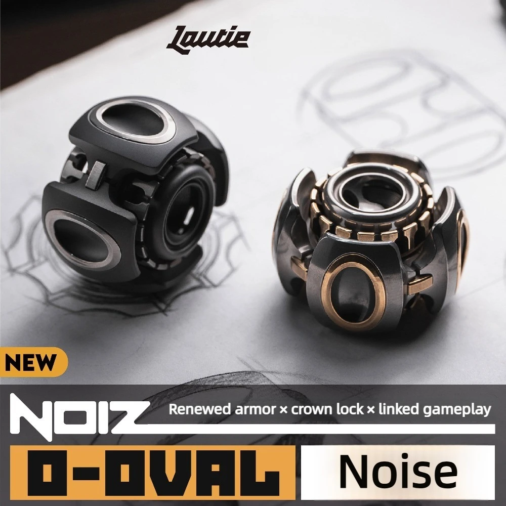 

Механический металлический гироскоп Lautie NOIZ Noise O для снятия стресса, настольная игрушка-антистресс