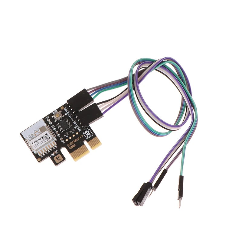 ✰✪A3 Tuya Wifi PC Power Switch Desktop Computer Remote Boot Startup Card Telecommuting PICE MINI Card