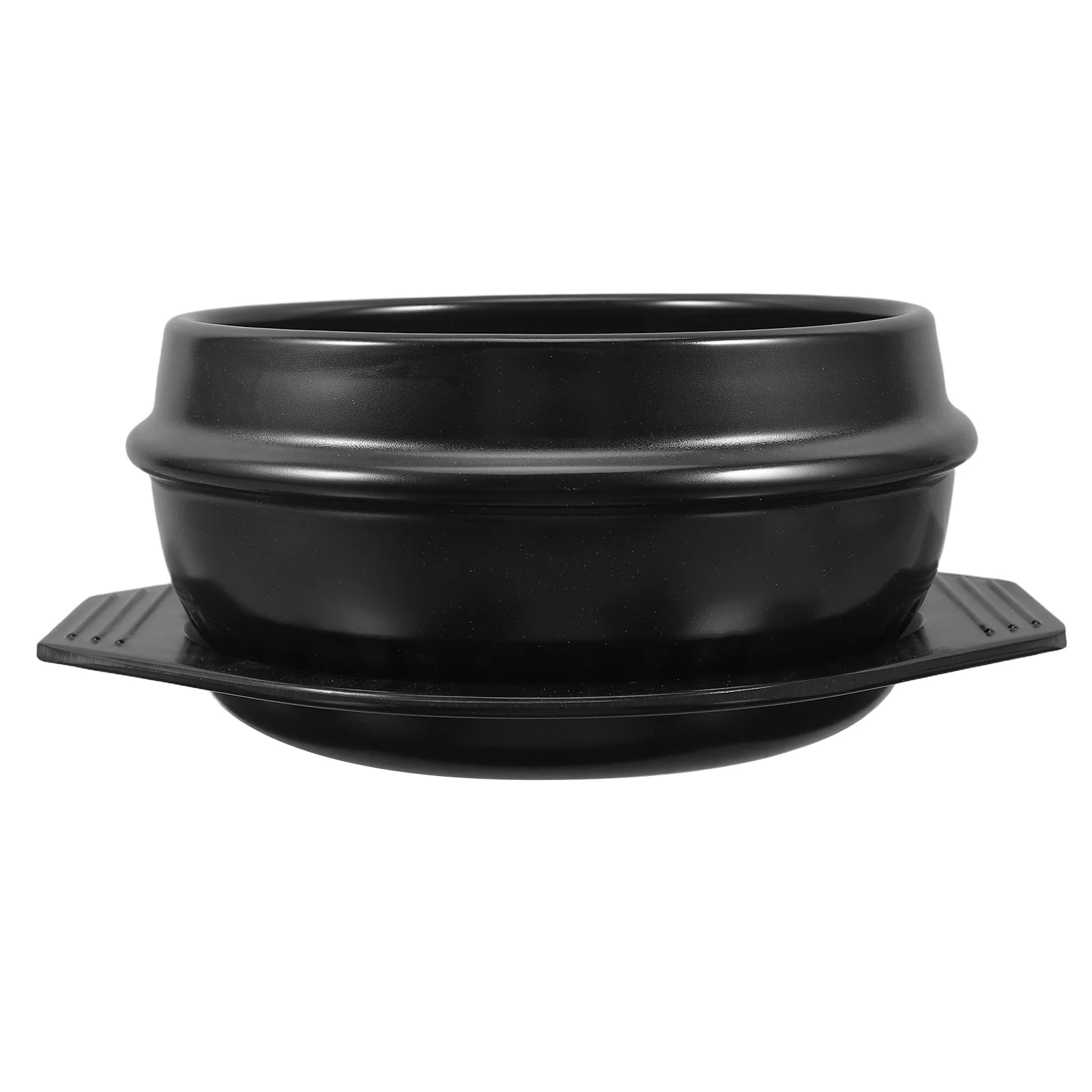 

1Pcs Glazed Ceramic Stew Pot for Healthy Soup Rice Cooking Household Casserole Eco Friendly Cookware