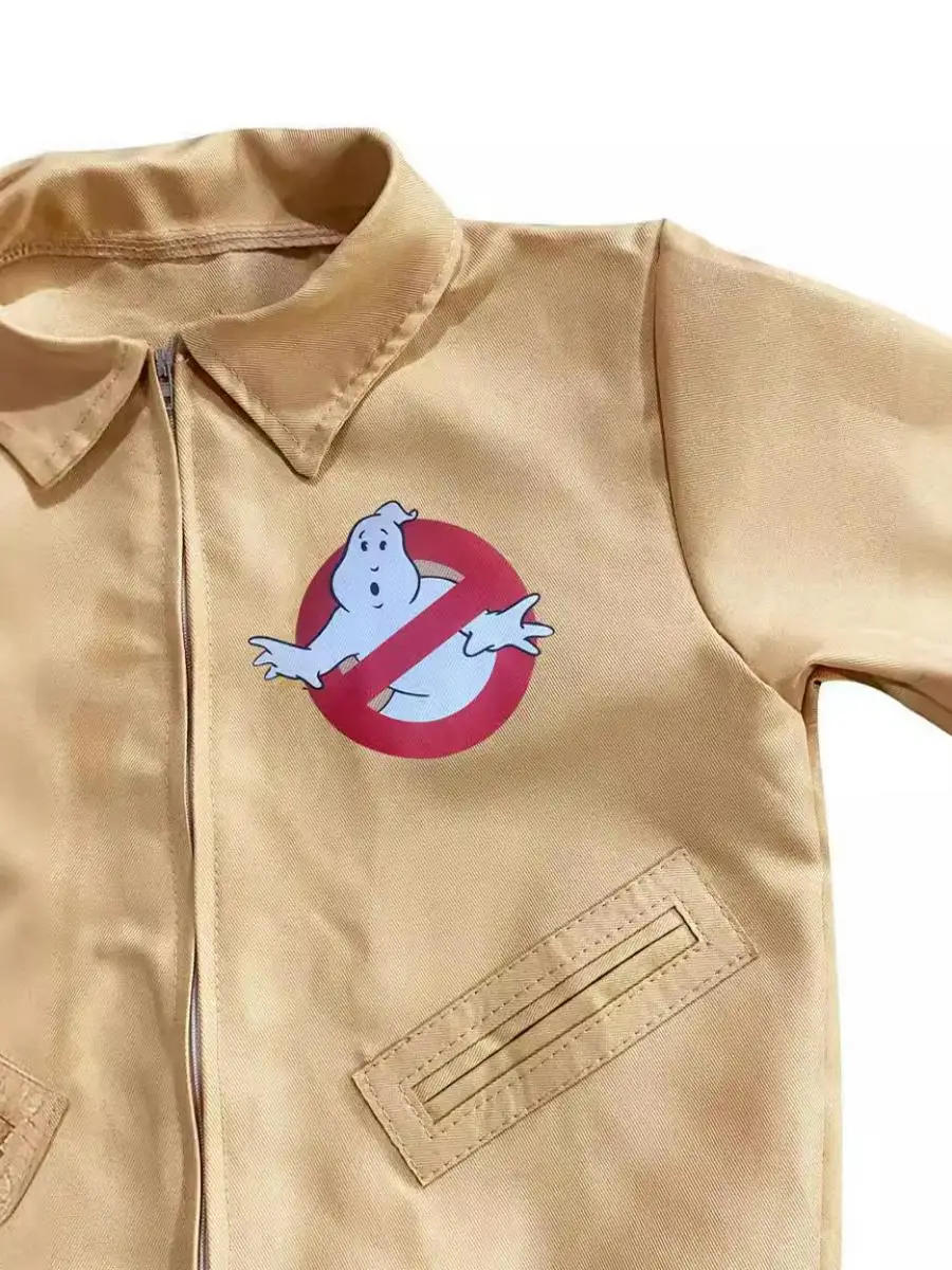 أزياء الأطفال Ghosusters orm loween Play Dr up Ghosters Master Outfit مادة البوليستر التقليدية...