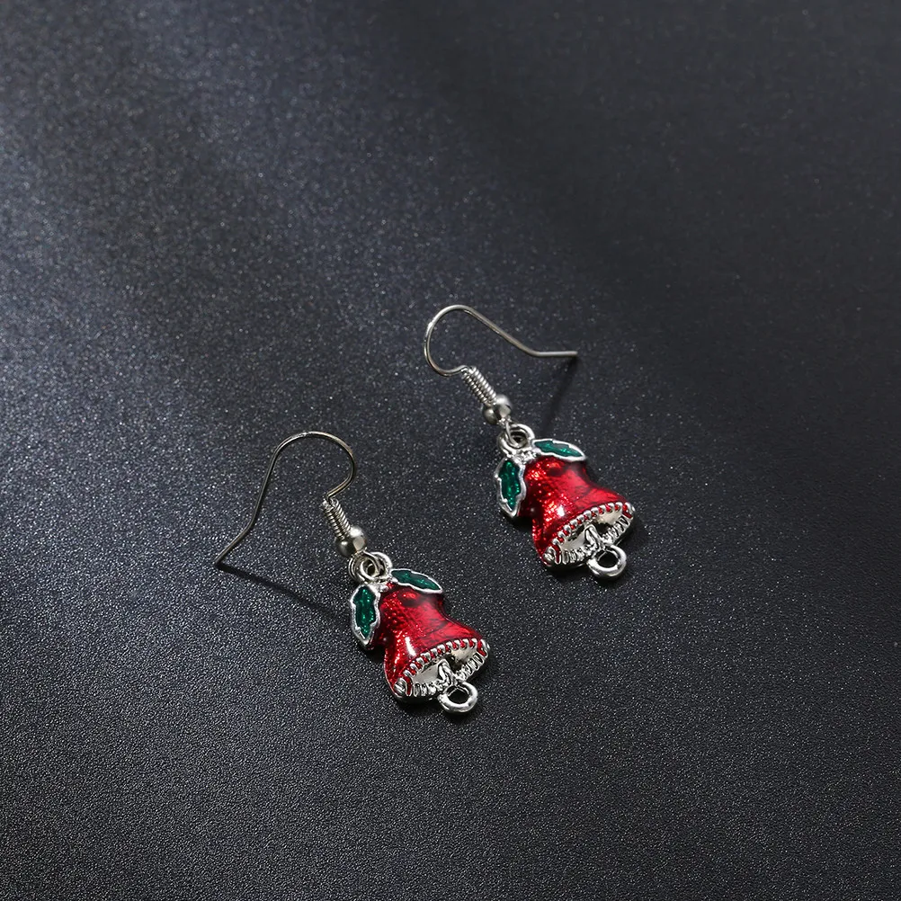 Christmas Ear Danglers for Women – 5 Pairs Lightweight Hypoallergenic Fashion Earrings