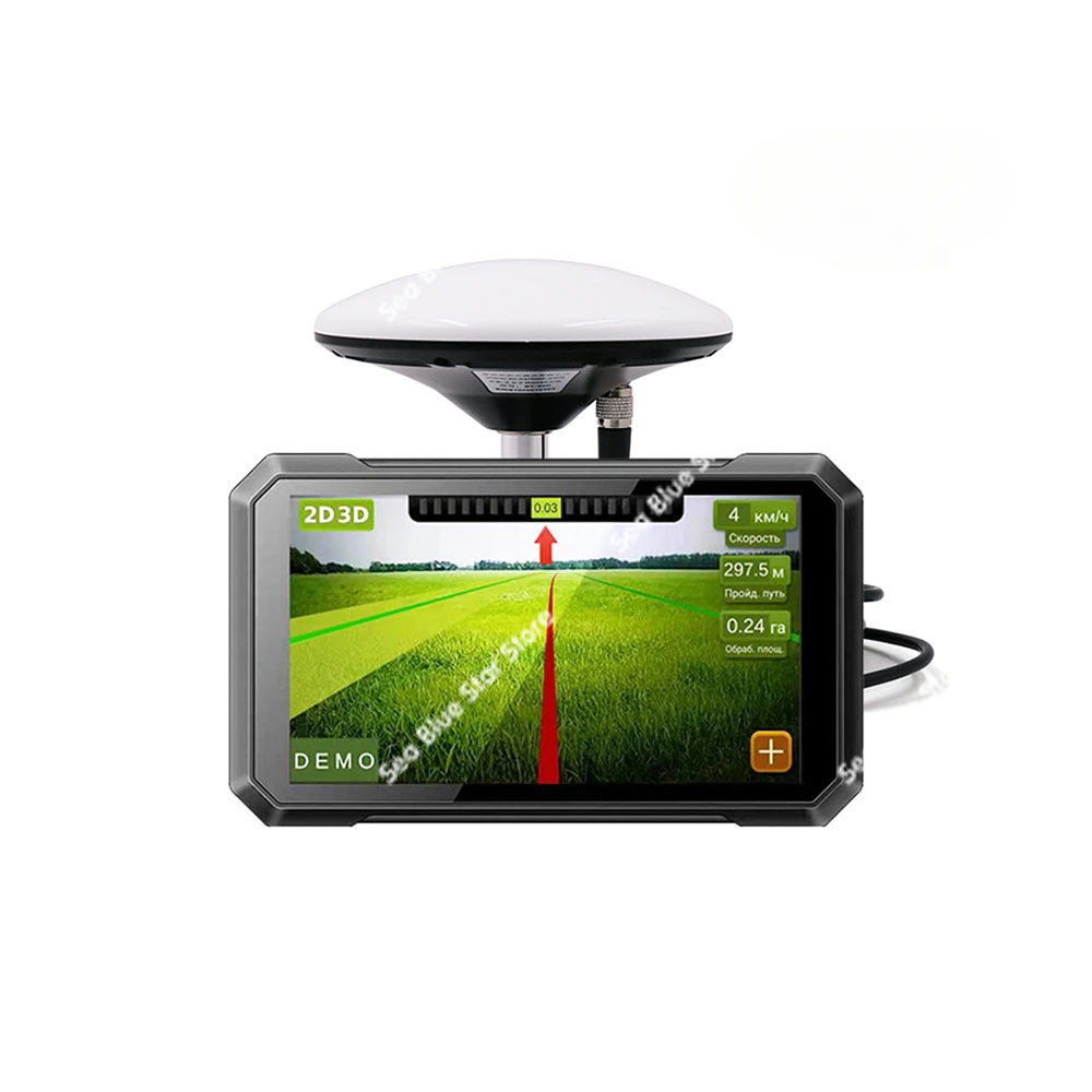 7-Inch Tractor GPS Agricultural GPS High-quality Tractor Agricultural Navigator Tractor Seeding Precise Navigation