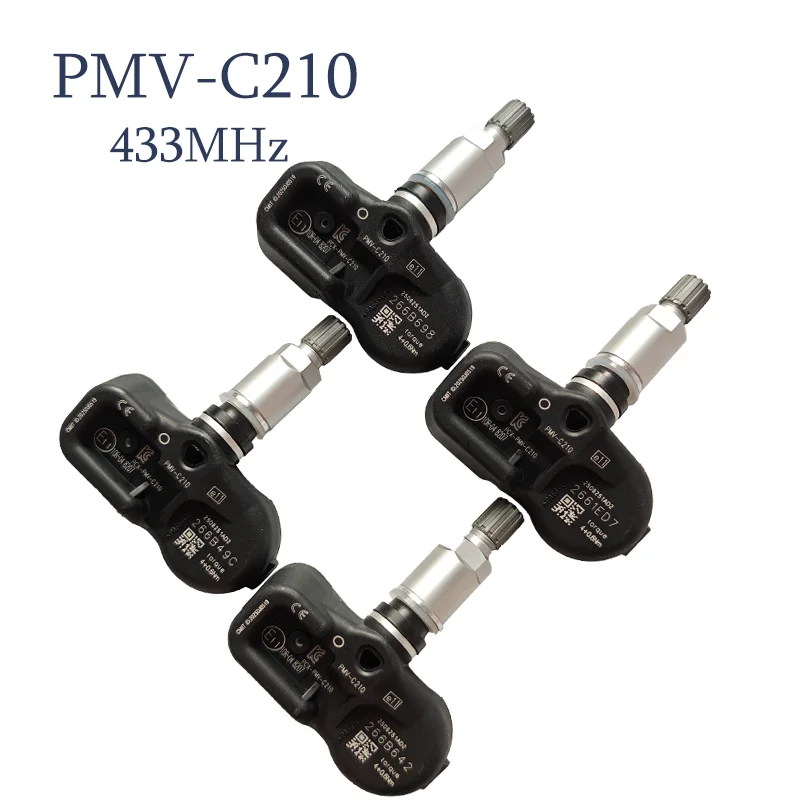 

1/4PCS PMV-C210 433MHZ Tire Pressure Sensor For Lexus CT ES GS GX IS III LC LS LX NX RC RX Car TPMS SU00305268 28103CA010