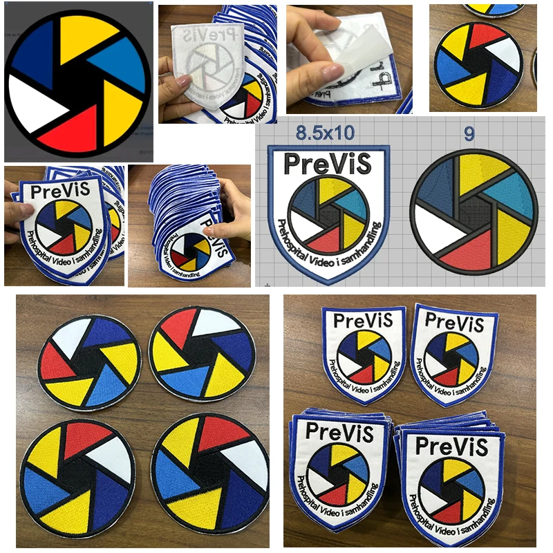 Prajna Parche bordado personalizado táctico para planchar y gancho - imagen 2