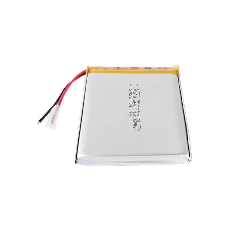 2026 NEW UFX955565 3.7V 5000mAh for Medical Devices Smart Home Lighting Fixture Replace Charging Batteries