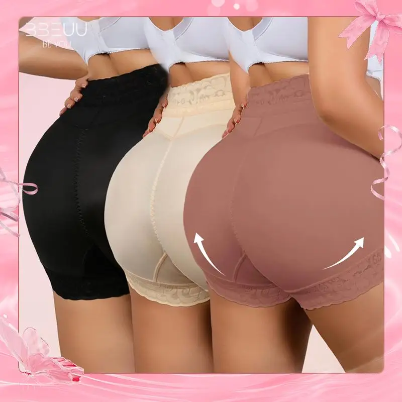 

3Pcs Women High Waist Shapewear Panties Seamless Tummy Control Underwear Anti-Slip Silicone Butt Lifter Body Shaper Briefs Breathable Slimming Panty Everyday