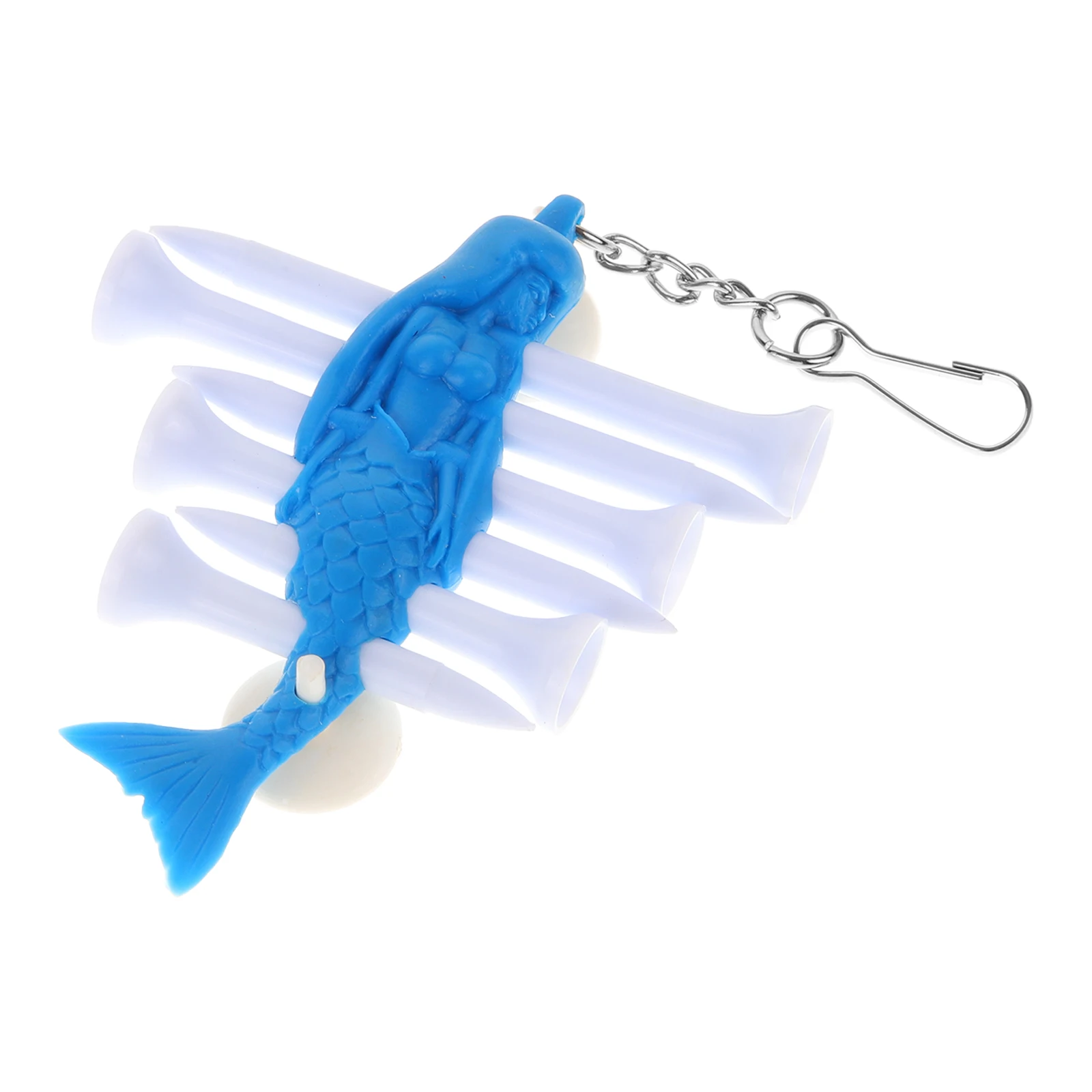 

Golf Tee Holder Ball Hanging Carrier Cartoon Mermaid Bag Golf Tees Organizer Storage Small Size Lightweight Easy