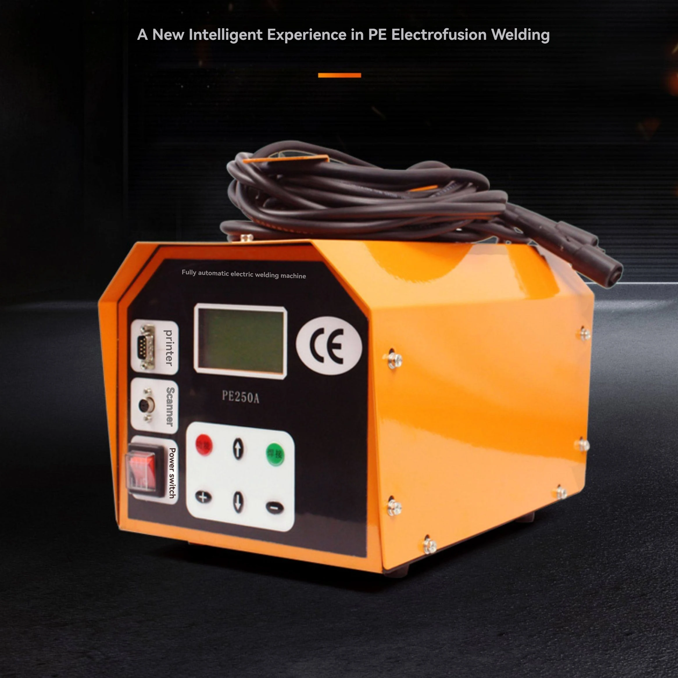 3.5kw 250mm Electric Fusion Welding Machine for PE Pipe / Gas Pipeline / Steel Wire Skeleton Pipe