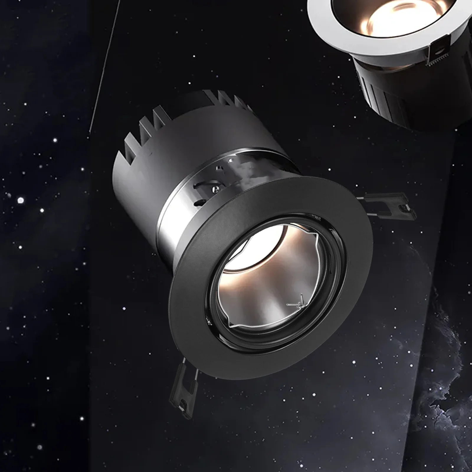 100 قطعة مقاطع الضوء راحة قوية الربيع الاحتفاظ المشبك ل النازل لوحة مصباح التحديثية ملحق لوحة ضوء الربيع كليب #1