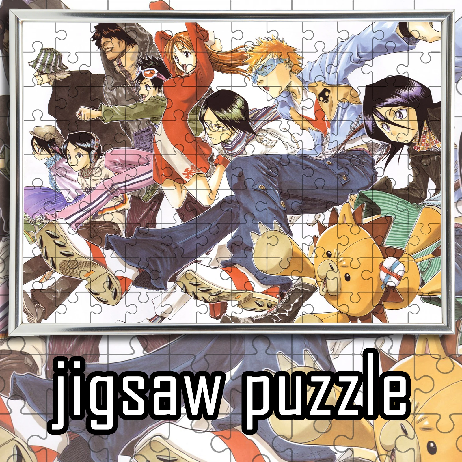 

BLEACH Modern Daily Style theme Jigsaw 108/200/300/500/1000pcs wooden floor game puzzle,home decoration,gift