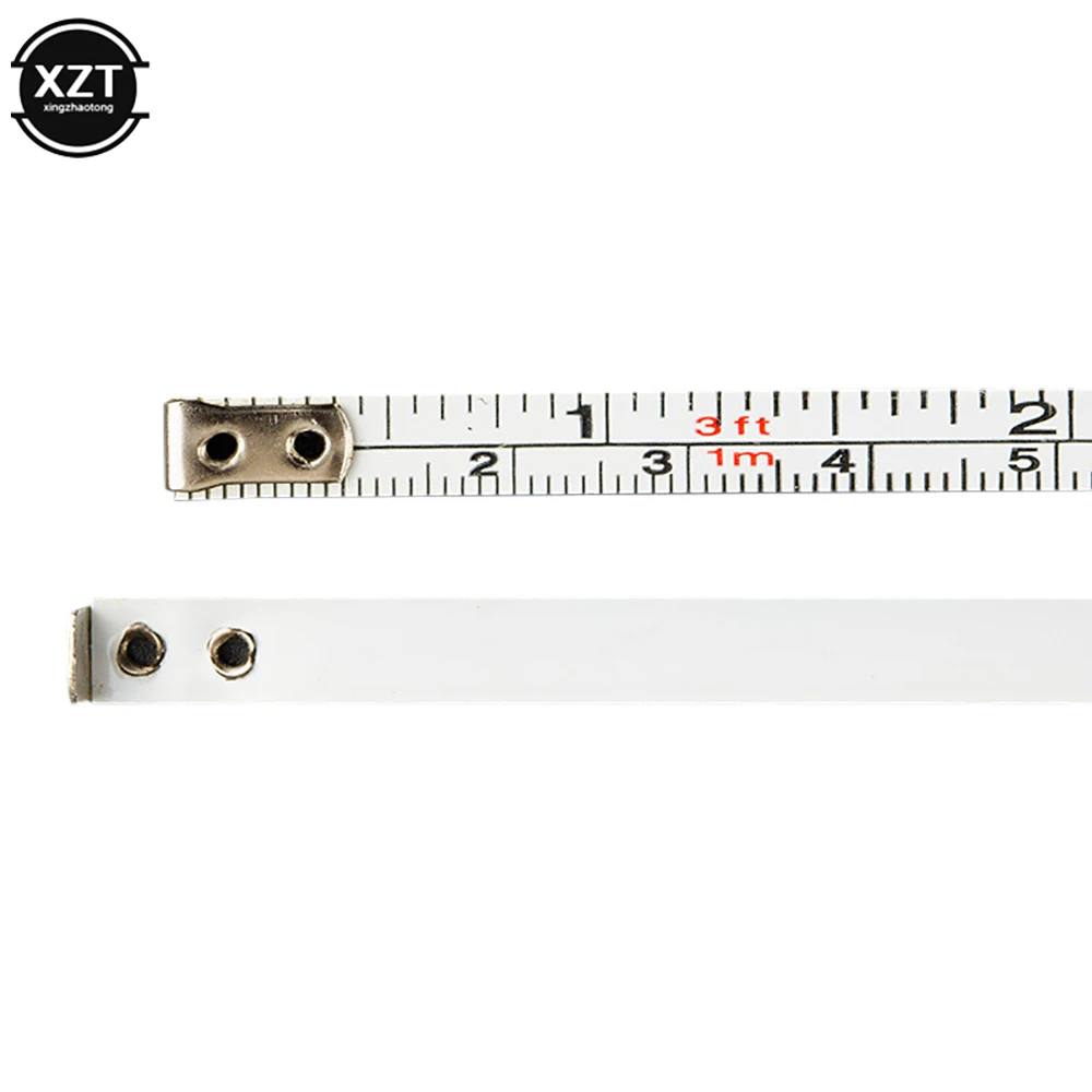 1 متر شريط قياس الفولاذ المقاوم للصدأ شريط قياس عالية الدقة قياس المحمولة المفاتيح شريط قياس أداة قياس