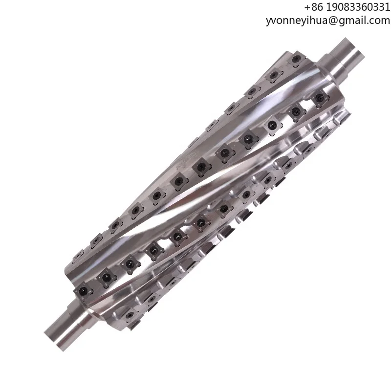

LIVTER OEM Custom Made Helical Cutter Head 15/16/20 Inch Spiral Cutter Head For Planer Machine