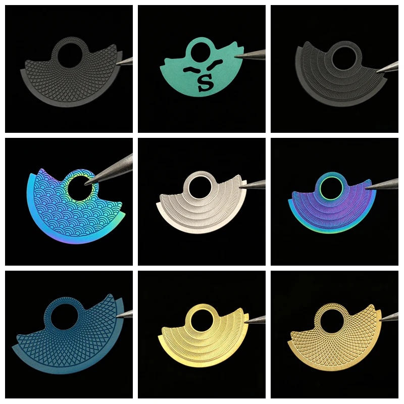 

NH35 Automatic Hammer Rotor Metal Patch All Kinds Of Style Customized Logo Fit 4R35 4R36 NH35 NH36 7S Movement NH35 Rotor Patch