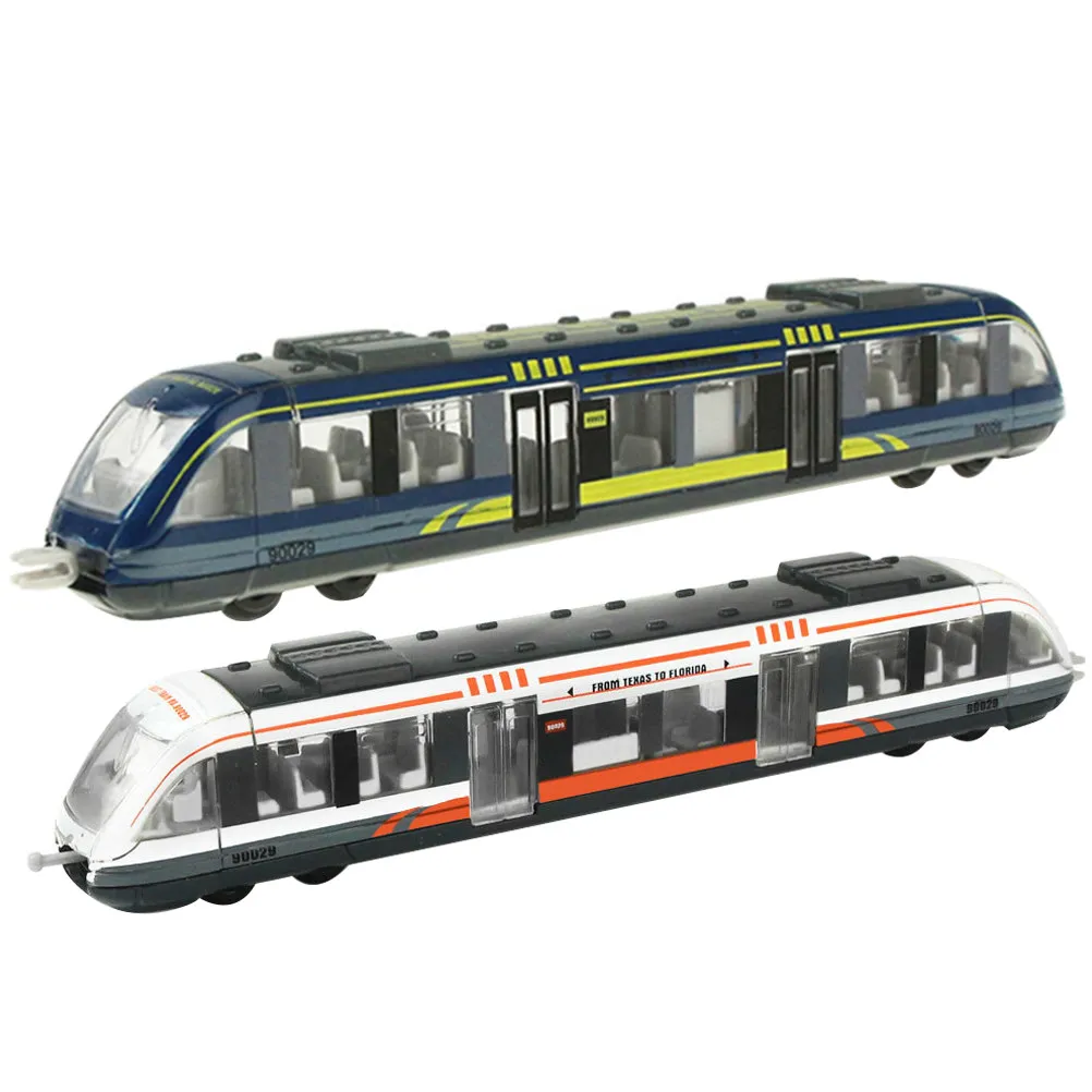 2Pcs High Speed Rail Track Creative Electric Train Set Kids Early Learning Hand Eye Coordination Birthday Party Gift