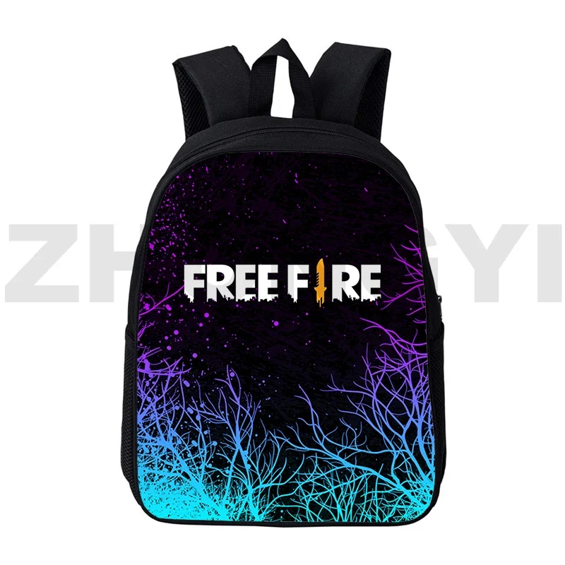 Game Free Fire Garena 3D School Backpack Top Quality Kid Bookbag 12/16 Inch Business Laptop Bag Men Women Free Fire Shoulder Bag